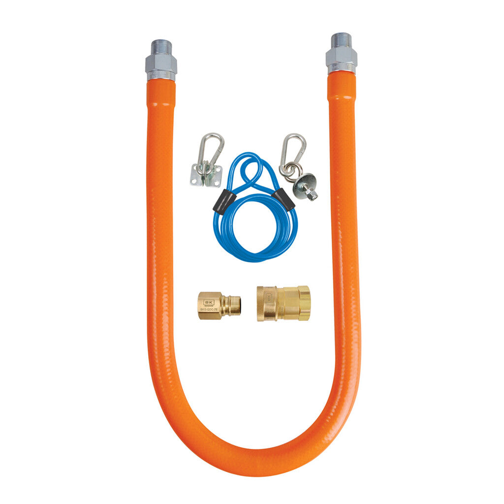 BKG-GHC-7548-SCK2: Gas Connector Hose Kit/Assembly